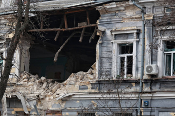 Нічна атака на Одесу: пошкоджені 5 житлових будинків, частково зруйнований ліцей