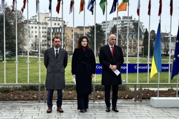 Council of Europe holds commemorative ceremony on fourth anniversary of Russia’s war against Ukraine