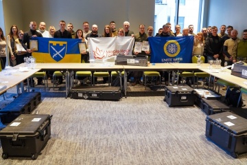 UWC and Canadian philanthropists donate 50 life support systems to AFU