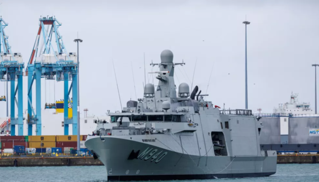 У Бельгії почали розслідування через «незвичайний» дим на новому протимінному кораблі