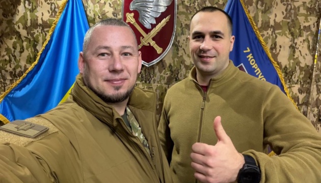 Паліса відвідав бійців на фронті: Бригади отримали пряме поповнення 