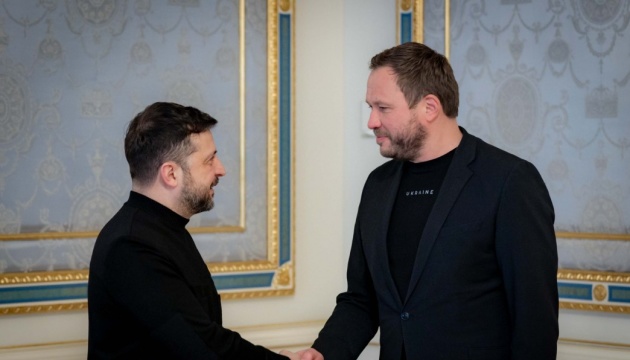Зеленський зустрівся з міністром закордонних справ Естонії