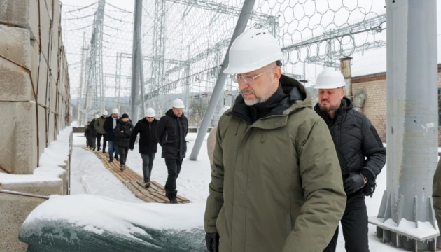 Шмигаль оглянув енергетичні об’єкти у західних регіонах
