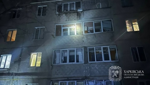 На Харківщині за минулу добу армія РФ атакувала БПЛА і КАБами сім населених пунктів