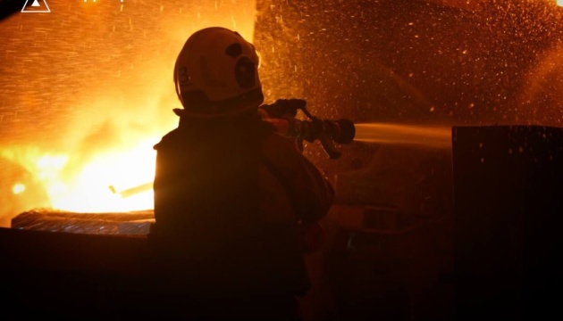 Fire extinguished at industrial facility in Odesa after Russian strike