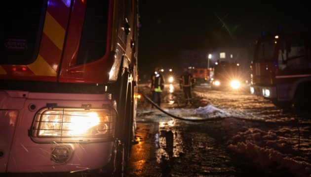 На Полтавщині вночі росіяни вдарили по промисловому об’єкту