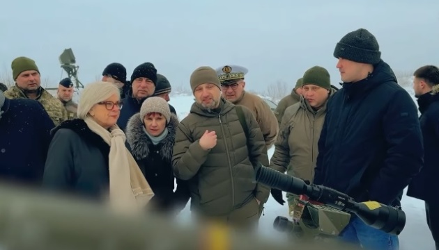 Делегація міноборони Франції відвідала бойові позиції сил ППО