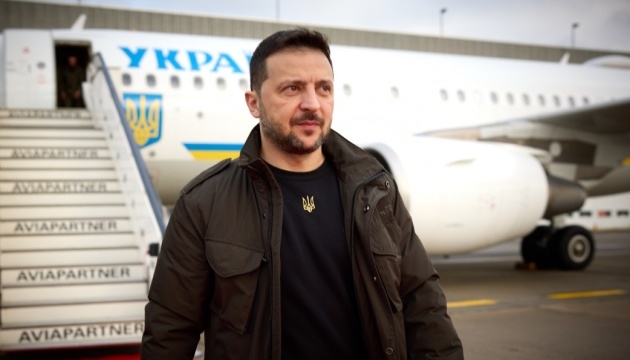 Zelensky arrives in Germany for Munich Security Conference