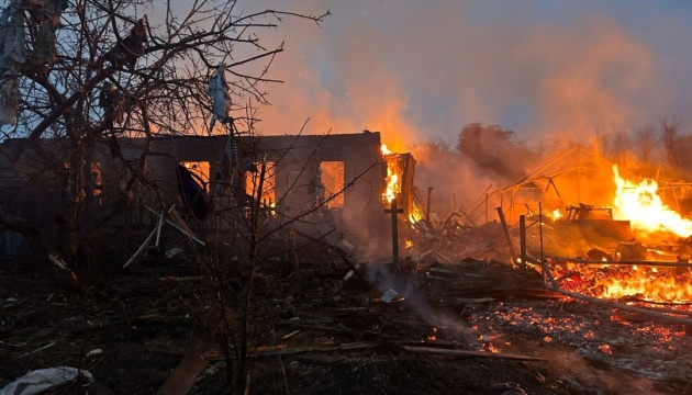 Russians drop two bombs on Sloviansk, over ten houses damaged