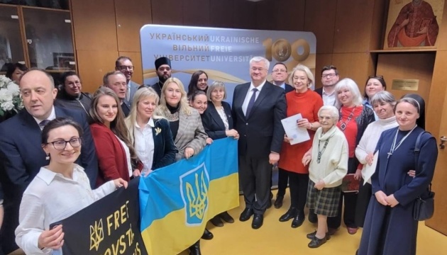 Сибіга відвідав Український вільний університет в Мюнхені та зустрівся з громадою