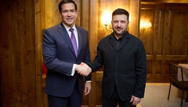ゼレンシキー宇大統領、ルビオ米国務長官と会談