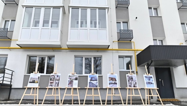 У Бородянці передали у користування ще десять відбудованих багатоквартирних будинків 