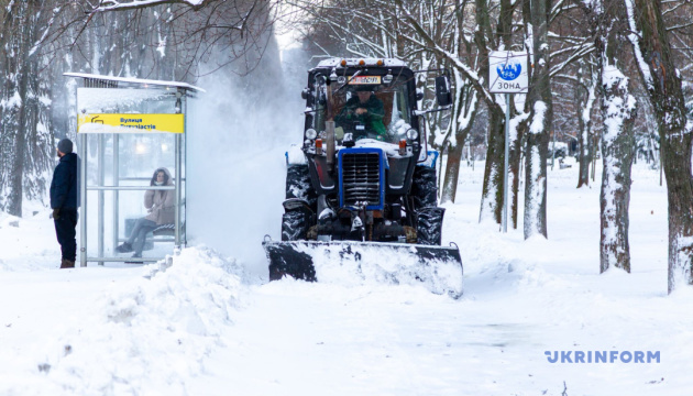 Київ засипало снігом / Фото: Кирило Чуботін. Укрінформ