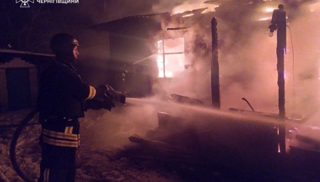 Russians shell Chernihiv region 63 times in one day