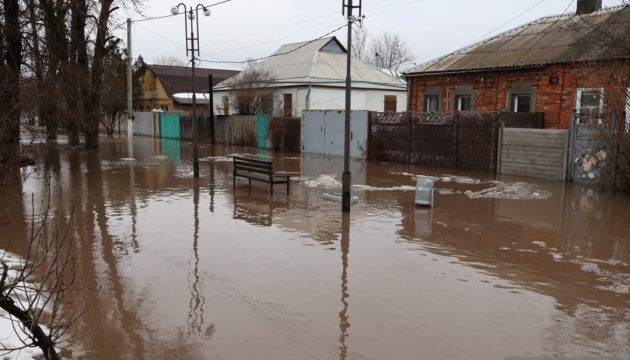 На Харківщині підтоплення зафіксували у п’яти районах, найважче - в Ізюмському