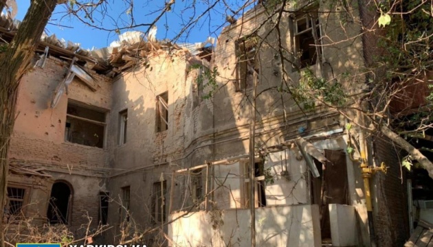 У Харкові демонтують пошкоджений обстрілом будинок середини XIX століття