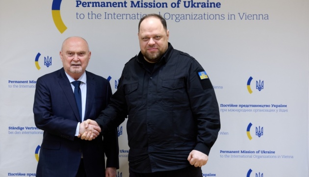 Стефанчук зустрівся з генсеком ОБСЄ: Розраховуємо на сильні рішення Організації напередодні 24 лютого