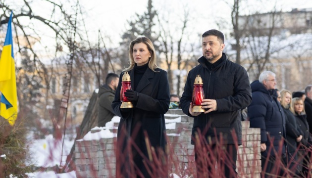 Зеленський вшанував пам’ять Героїв Небесної сотні