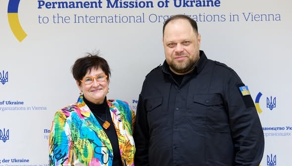 Стефанчук зустрівся з новообраною президенткою ПАРЄ