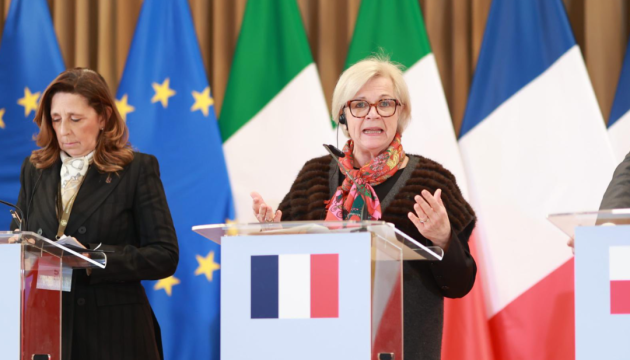 Європа має забезпечити Україні мир на основі поваги до територіальної цілісності - міністерка оборони Франції