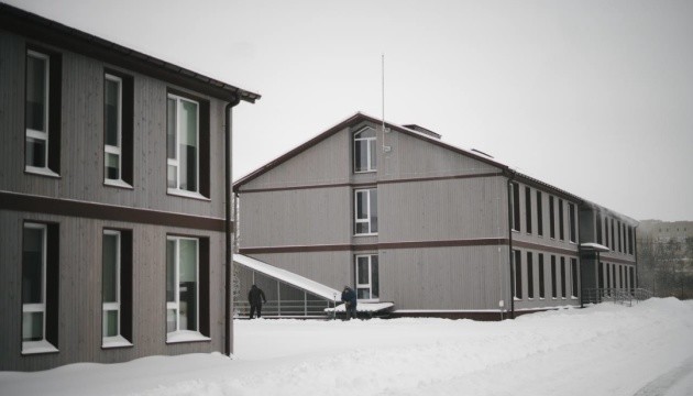 У Сумах відкрили першу чергу модульного містечка для переселенців