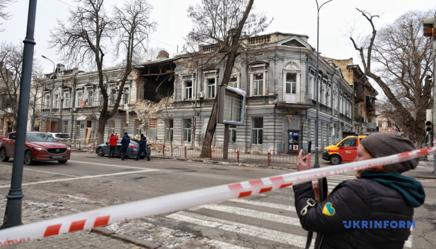 Наслідки нічної дронової атаки на Одесу / Фото: Ніна Ляшонок, Укрінформ