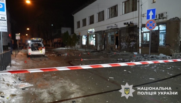 Terrorist attack in Lviv: Police officer killed, 24 people injured