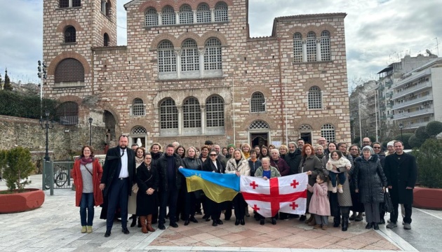 У головному храмі Салонік українці молилися за мир і вшанували жертв агресії РФ