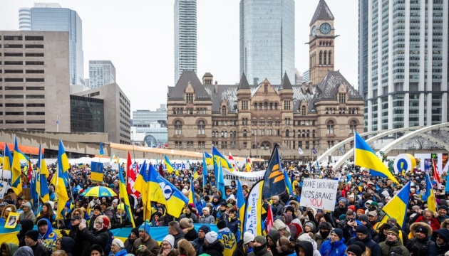 По всій Канаді пройшли мітинги на підтримку України
