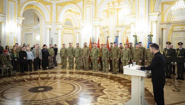 Президент відзначив захисників і захисниць нагородами напередодні четвертих роковин повномасштабної війни
