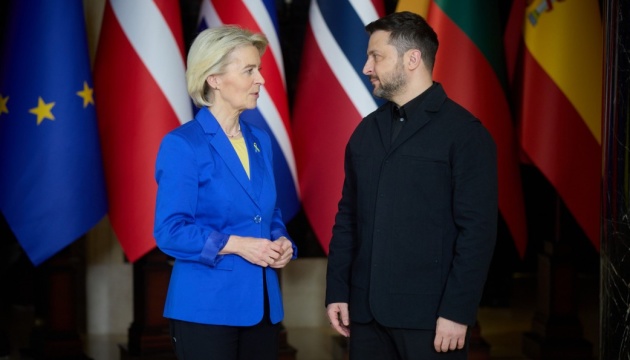 ЄС забезпечить кредит для України в той чи інший спосіб - фон дер Ляєн