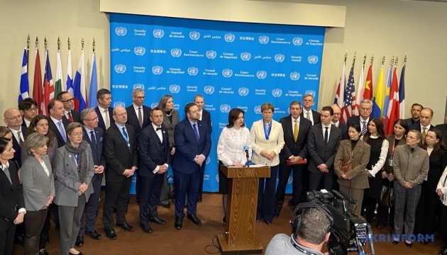 Майже 50 держав ООН заявили про необхідність припинення вогню і справедливий мир для України