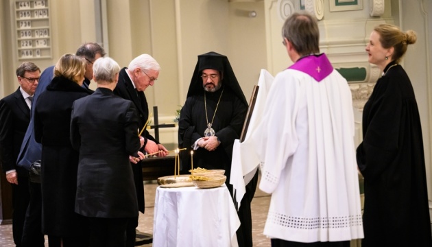У Берліні відбулася молитва за мир в Україні за участю президента ФРН