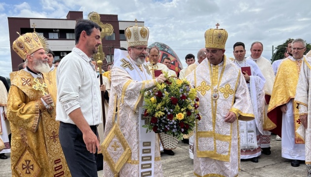 У Бразилії єпископи УГКЦ та віряни вшанували Героїв України