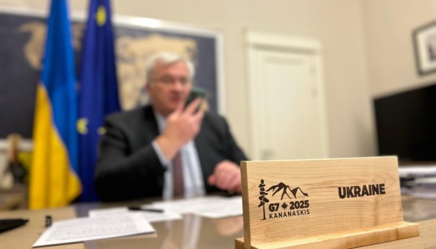 Сибіга обговорив із главою МЗС Канади зміцнення енергетичної стійкості України