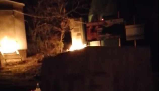 Partisans hit Russian army communications facility near Sevastopol