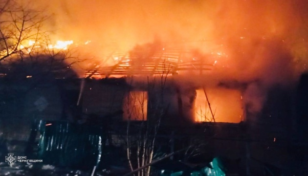 На Чернігівщині через атаку безпілотників РФ поранені двоє цивільних