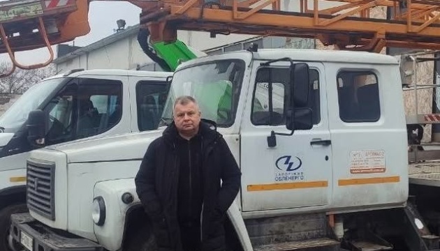 Вільнянську на Запоріжжі повернули світло після дронової атаки РФ