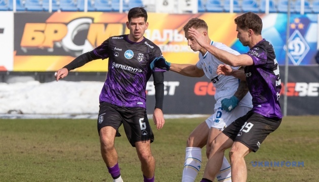 «Динамо» розгромило «Епіцентр» у чемпіонаті України з футболу