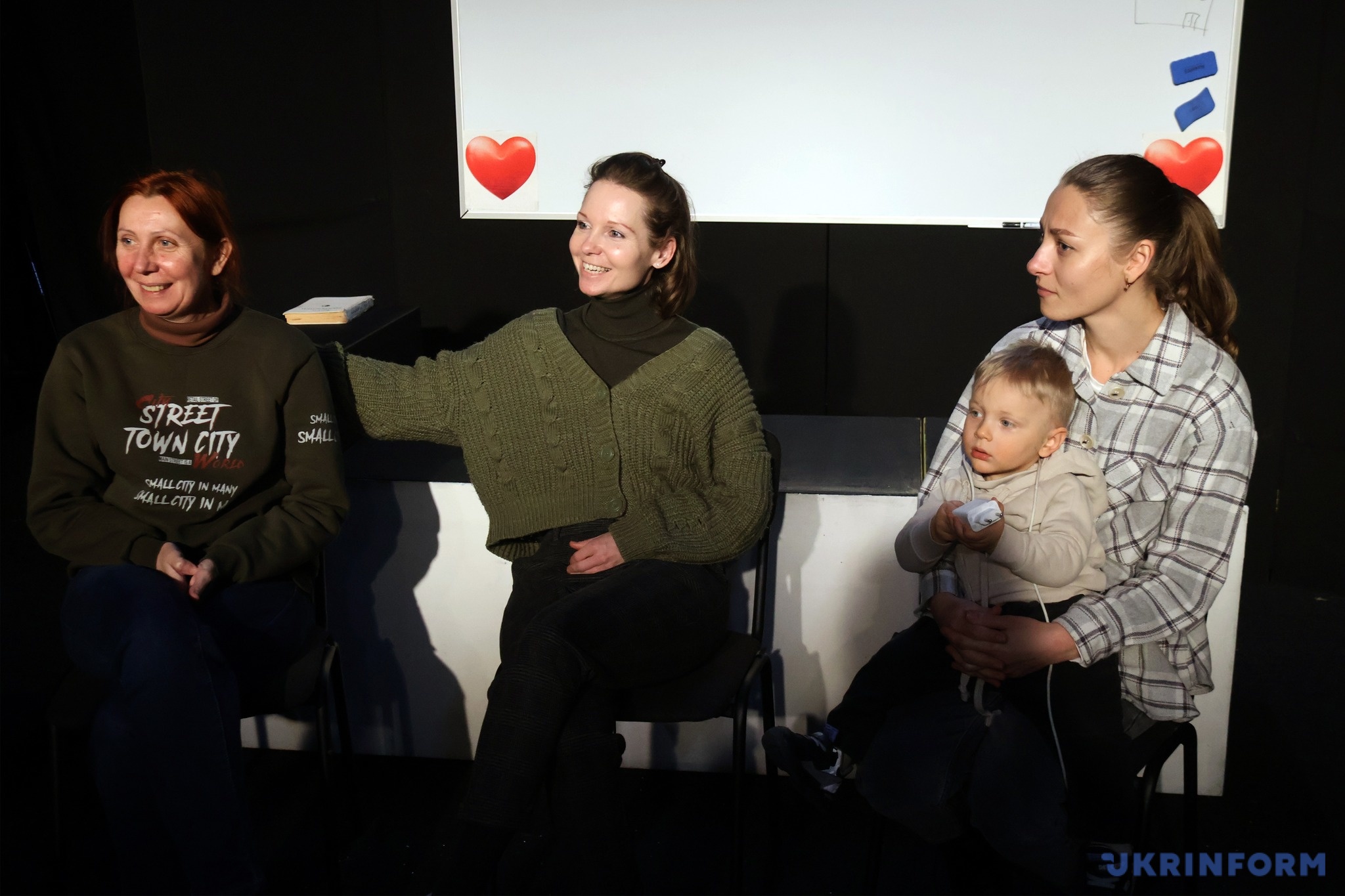 Наталія Карчкова, Тетяна Мерзлякова і Анастасія Адначева-Пономаренко