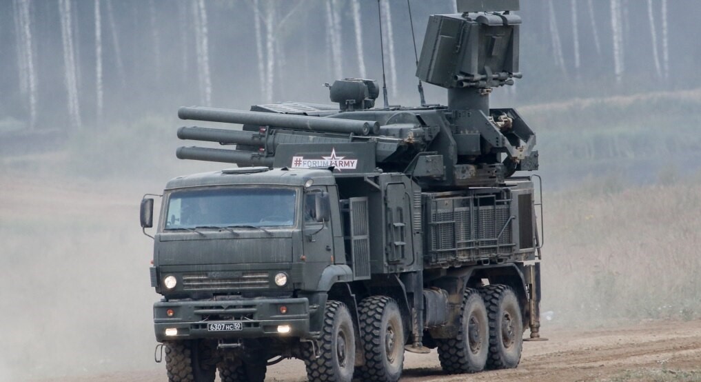 Зенітний ракетно-гарматний комплекс «Панцирь-С1».