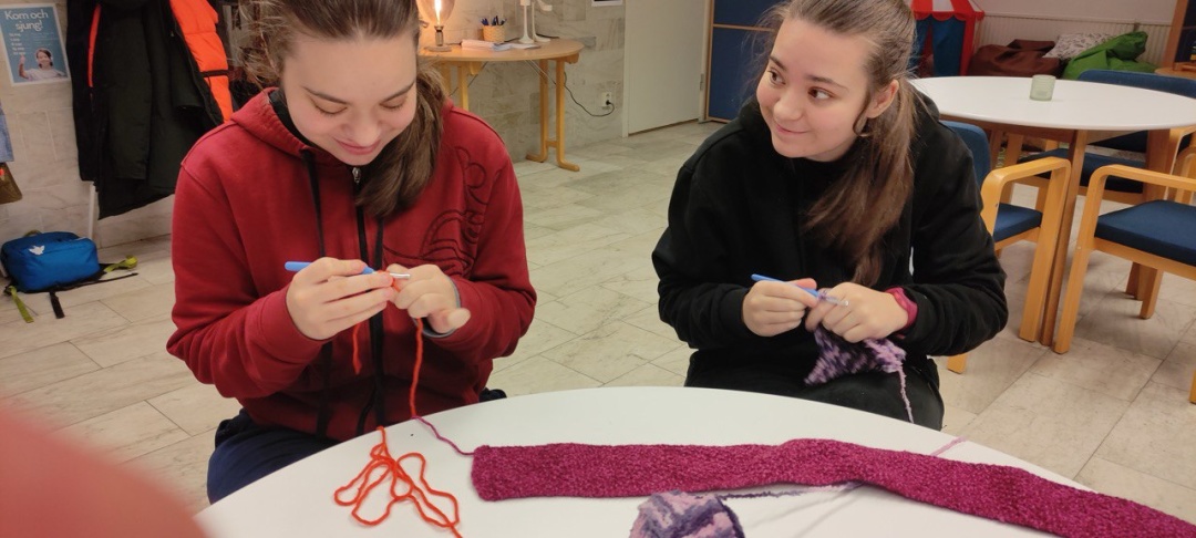 Сестри в'яжуть