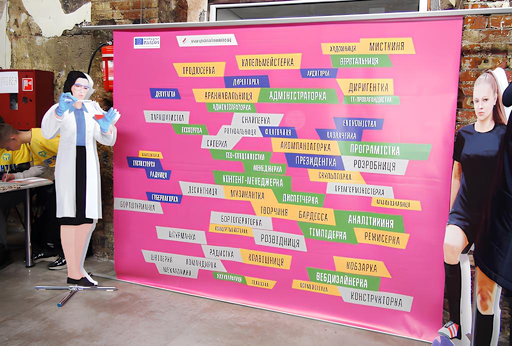 Фемінітиви у класифікаторі професій. Фото: Центр гендерної культури.