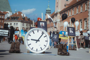 Solidarity event for Ukrainian prisoners of war takes place in Warsaw