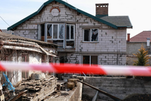 Consequences of Russian drone attack shown in Odesa