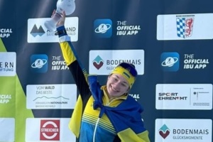 Біатлоністка Тарасюк виграла Малий кришталевий глобус Кубка IBU у спринті