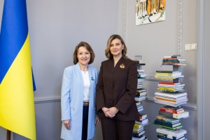 Зеленська зустрілася із новопризначеною головою представництва ЮНІСЕФ в Україні