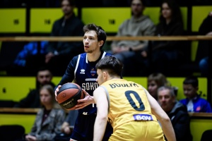 «Харківські Соколи» перемогли в столиці «Київ-Баскет» у матчі Суперліги України