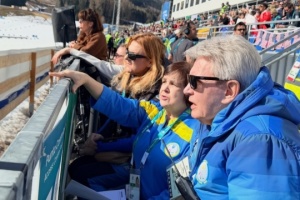 Українські біатлоністки виграли «золото» та «бронзу» Паралімпіади-202б