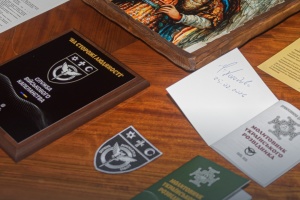 Головне управління розвідки передало Музею війни копію офіційної ікони ГУР